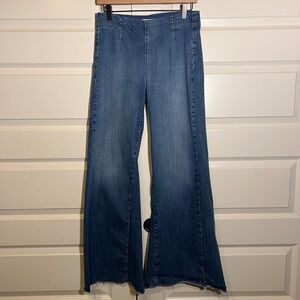 Free People We the Free Skyline Flare Jeans, Women's Size 30